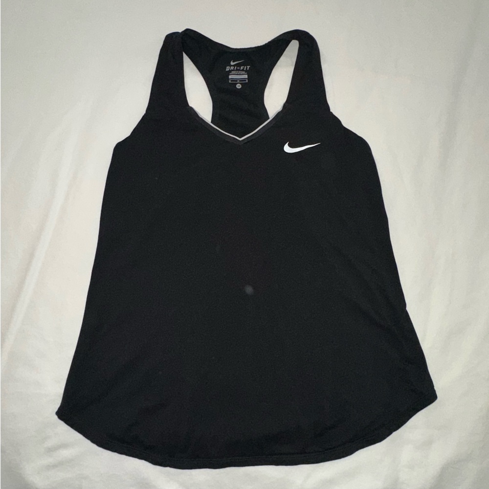Nike Women's Black Racerback Tank Top